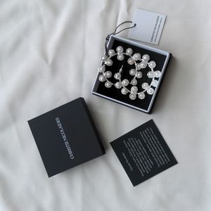 New Christie Nicolaides Mini Daisy Hoops Silver